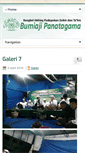 Mobile Screenshot of bumiajipanatagama.com