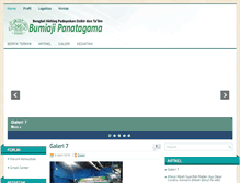 Tablet Screenshot of bumiajipanatagama.com